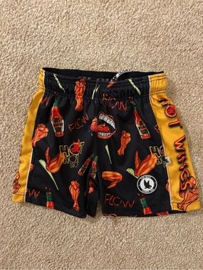 Hot Wings Flow Society Attack Shorts